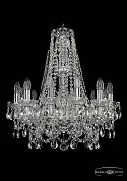 Люстра  Bohemia Ivele Crystal  арт. 1411/12/195/XL-65/Ni