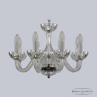 Люстра  Bohemia Ivele Crystal  арт. 1310/8/165 Ni Cl/Clear/M-1H