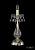 Настольная лампа  Bohemia Ivele Crystal  арт. 1409L/1-35/G