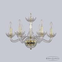 Люстра  Bohemia Ivele Crystal  арт. 1311/6/165 G Cl/Clear/M-1F